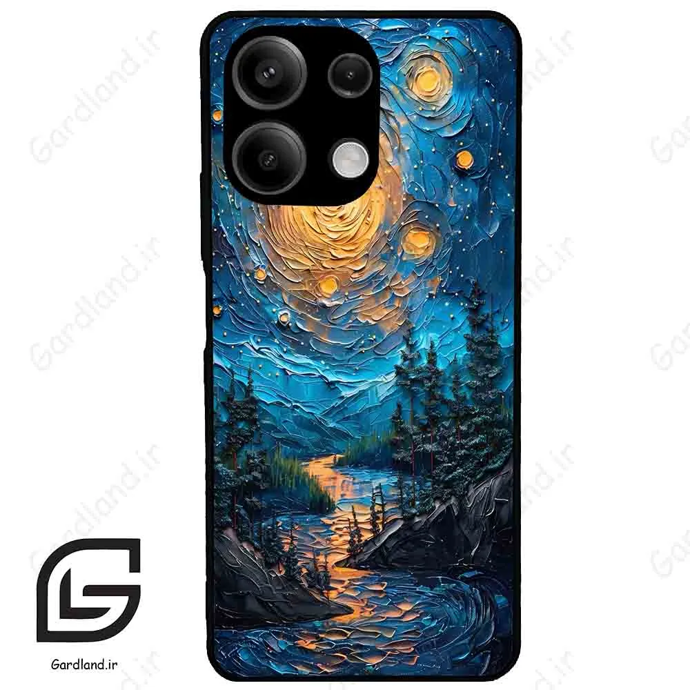 قاب گوشی شیائومی ردمی نوت 13 (Redmi Note 13 5g ) طرح ابرنگ کد 2792