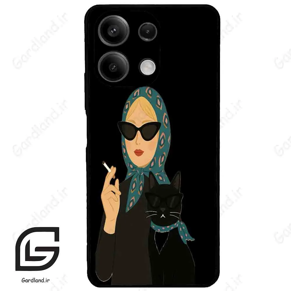 قاب گوشی شیائومی ردمی نوت 13 (Redmi Note 13 5g ) طرح خانومی کد 2810