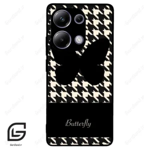 قاب گوشی شیائومی ردمی نوت 13 پرو (Redmi Note 13 Pro 4g ) طرح پروانه کد 2051