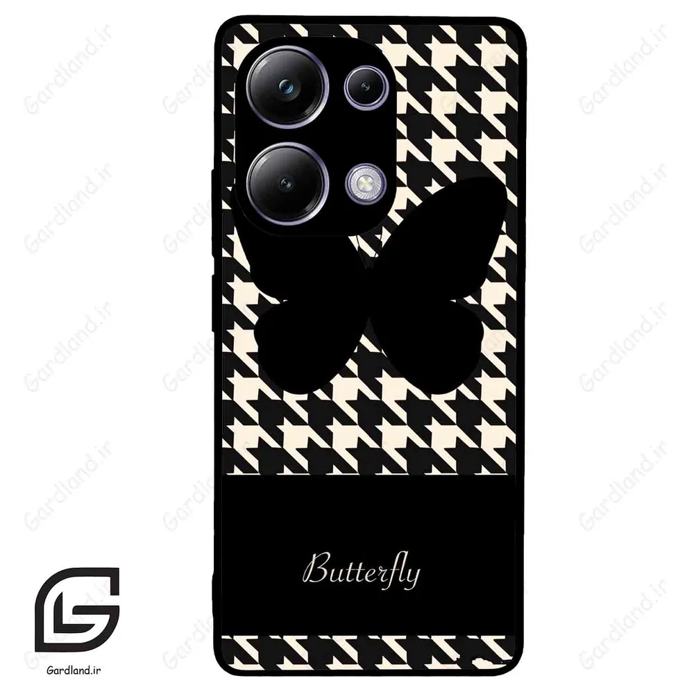قاب گوشی شیائومی ردمی نوت 13 پرو (Redmi Note 13 Pro 4g ) طرح پروانه کد 2051