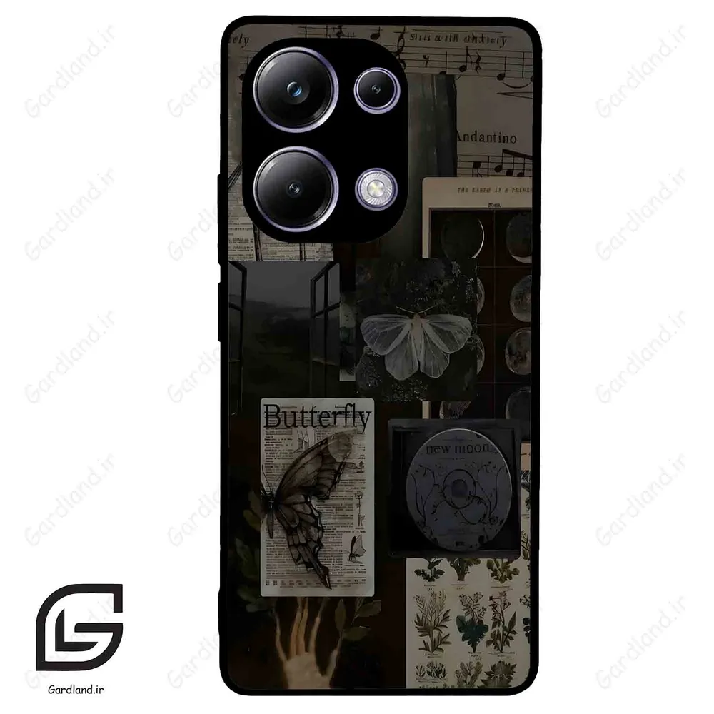 قاب گوشی شیائومی ردمی نوت 13 پرو (Redmi Note 13 Pro 4g ) طرح پروانه کد 2096