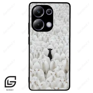 قاب گوشی شیائومی ردمی نوت 13 پرو (Redmi Note 13 Pro 4g ) طرح گوسفند کد 2296
