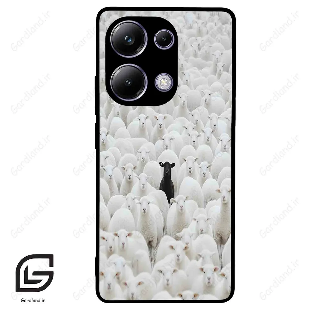 قاب گوشی شیائومی ردمی نوت 13 پرو (Redmi Note 13 Pro 4g ) طرح گوسفند کد 2296