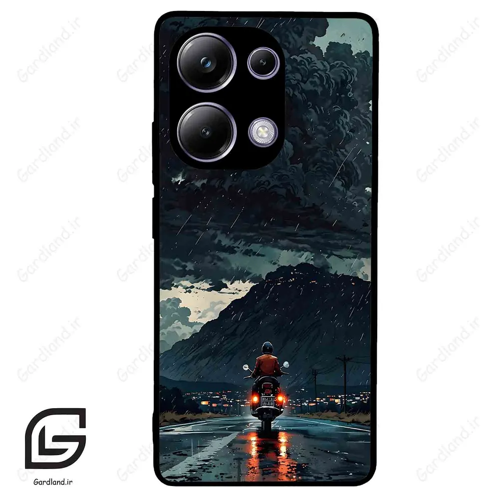 قاب گوشی شیائومی ردمی نوت 13 پرو (Redmi Note 13 Pro 4g ) طرح موتورسوار کد 2342