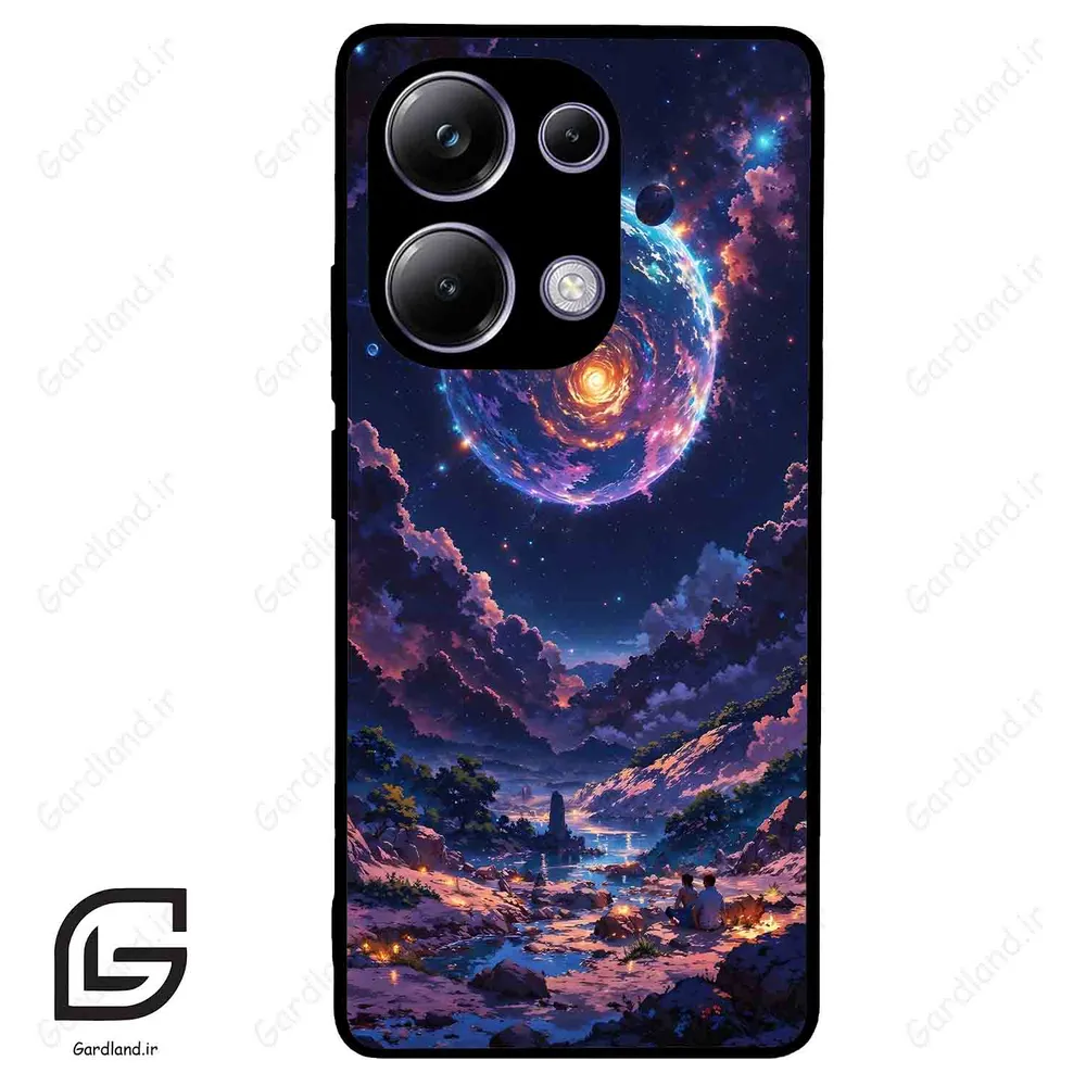 قاب گوشی شیائومی ردمی نوت 13 پرو (Redmi Note 13 Pro 4g ) طرح ماه کد 2344