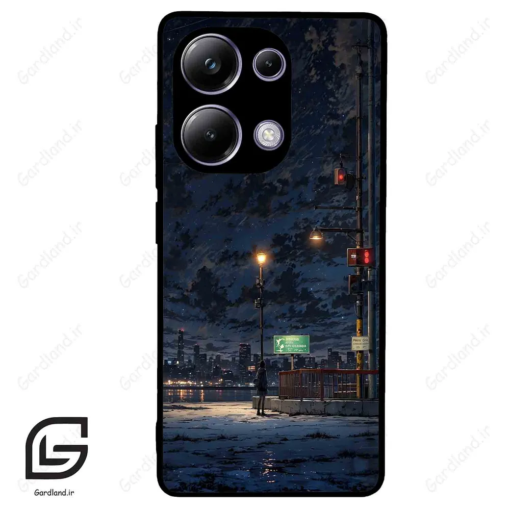 قاب گوشی شیائومی ردمی نوت 13 پرو (Redmi Note 13 Pro 4g ) طرح شب کد 2354