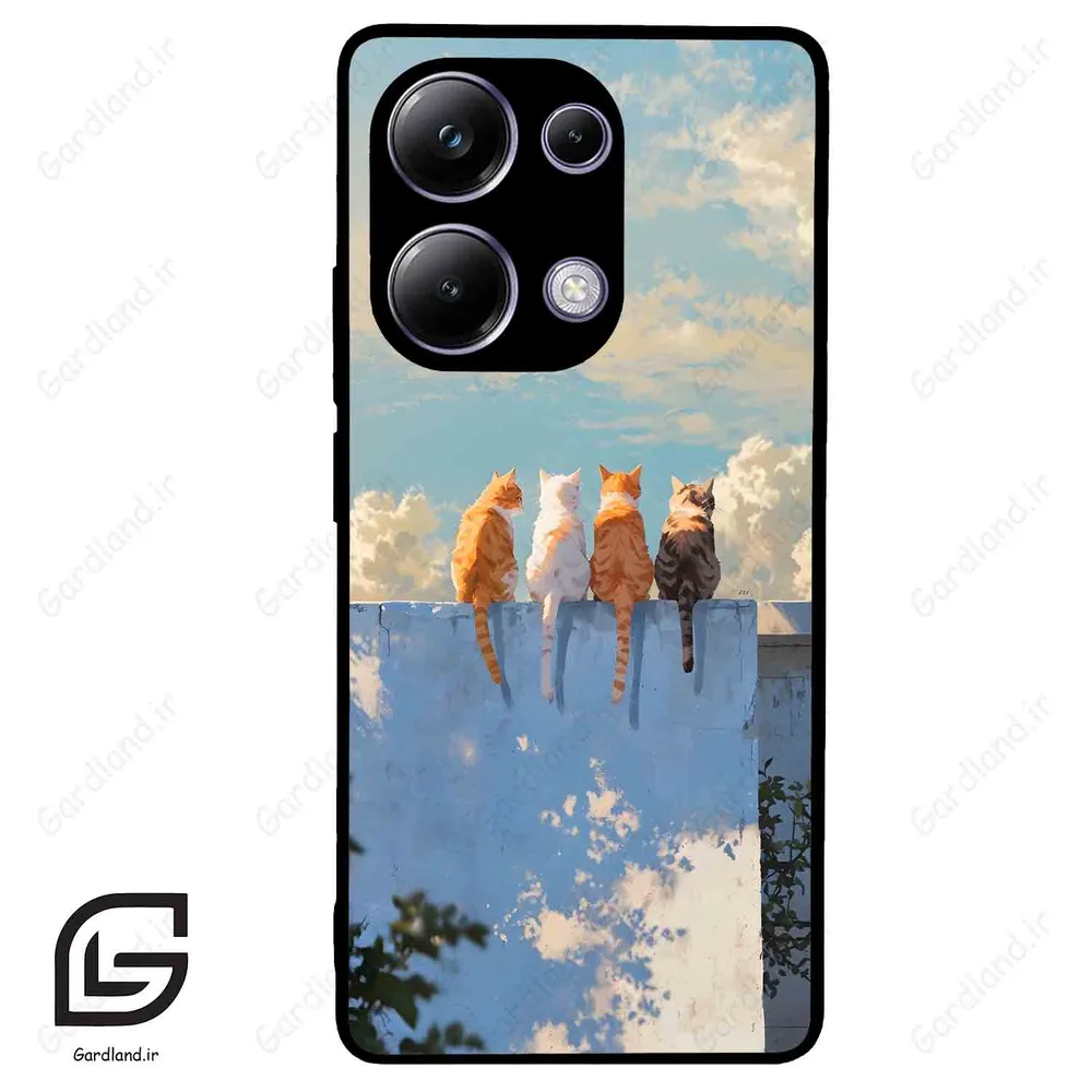قاب گوشی شیائومی ردمی نوت 13 پرو (Redmi Note 13 Pro 4g ) طرح گربه کد 2367