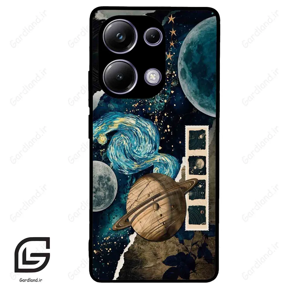 قاب گوشی شیائومی ردمی نوت 13 پرو (Redmi Note 13 Pro 4g ) طرح کهکشان کد 2401