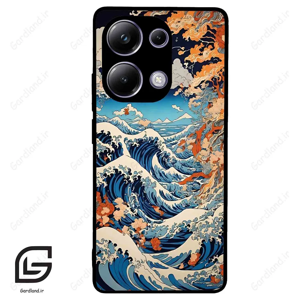 قاب گوشی شیائومی ردمی نوت 13 پرو (Redmi Note 13 Pro 4g ) طرح موج کد 2418