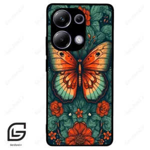 قاب گوشی شیائومی ردمی نوت 13 پرو (Redmi Note 13 Pro 4g ) طرح پروانه کد 2421