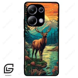 قاب گوشی شیائومی ردمی نوت 13 پرو (Redmi Note 13 Pro 4g ) طرح گوزن کد 2471