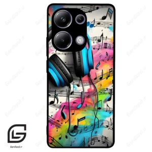 قاب گوشی شیائومی ردمی نوت 13 پرو (Redmi Note 13 Pro 4g ) طرح موسیقی کد 2482