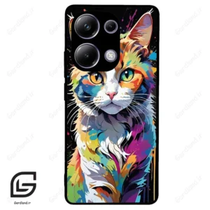 قاب گوشی شیائومی ردمی نوت 13 پرو (Redmi Note 13 Pro 4g ) طرح گربه کد 2483