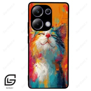 قاب گوشی شیائومی ردمی نوت 13 پرو (Redmi Note 13 Pro 4g ) طرح گربه کد 2489