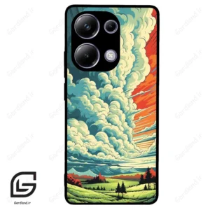 قاب گوشی شیائومی ردمی نوت 13 پرو (Redmi Note 13 Pro 4g ) طرح ابرنگی کد 2491