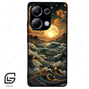 قاب گوشی شیائومی ردمی نوت 13 پرو (Redmi Note 13 Pro 4g ) طرح غروب کد 2505