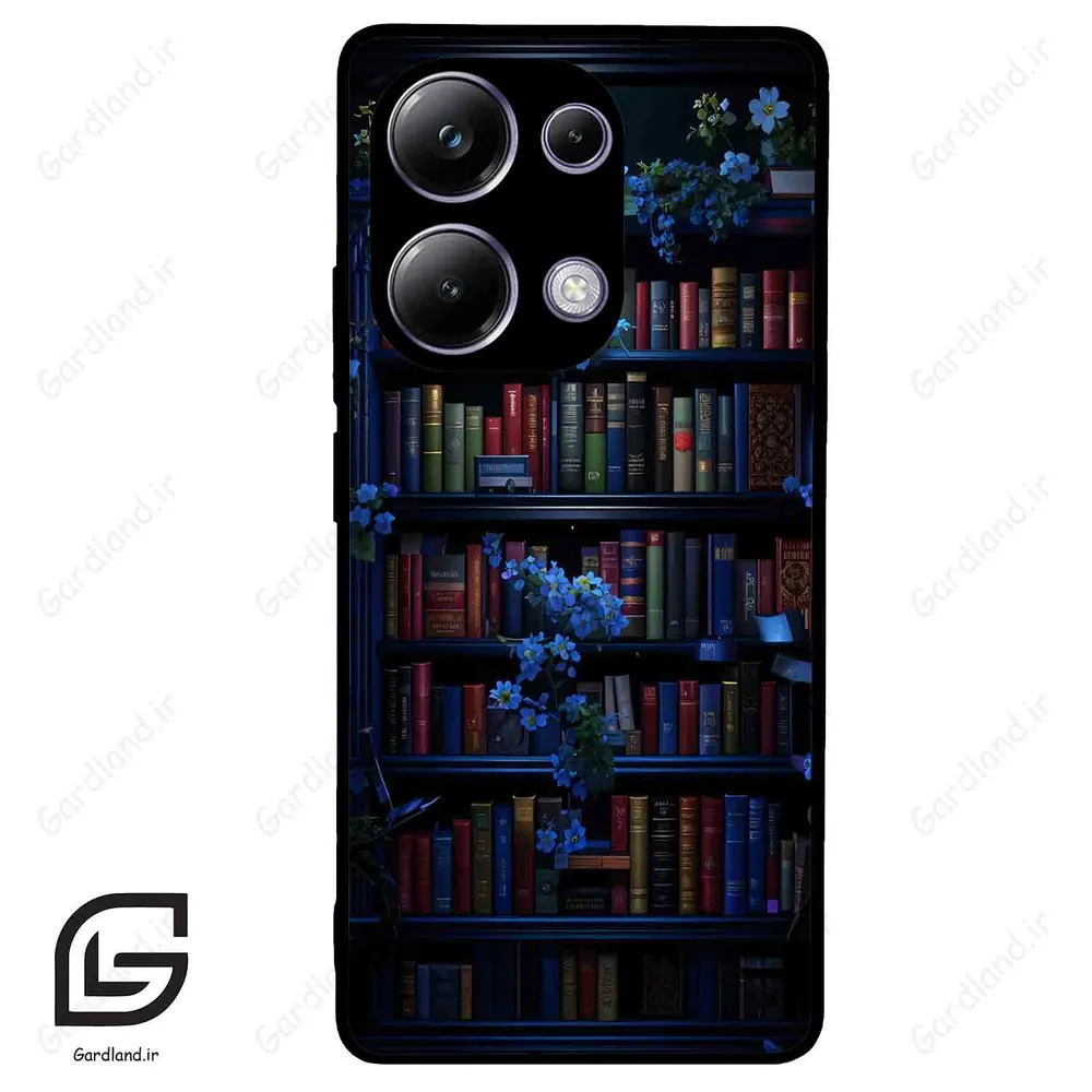 قاب گوشی شیائومی ردمی نوت 13 پرو (Redmi Note 13 Pro 4g ) طرح کتابخانه کد 2528