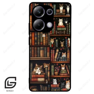 قاب گوشی شیائومی ردمی نوت 13 پرو (Redmi Note 13 Pro 4g ) طرح کتابخانه کد 2532