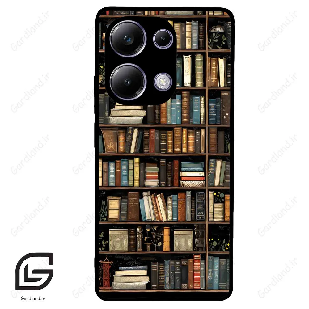 قاب گوشی شیائومی ردمی نوت 13 پرو (Redmi Note 13 Pro 4g ) طرح کتابخانه کد 2533
