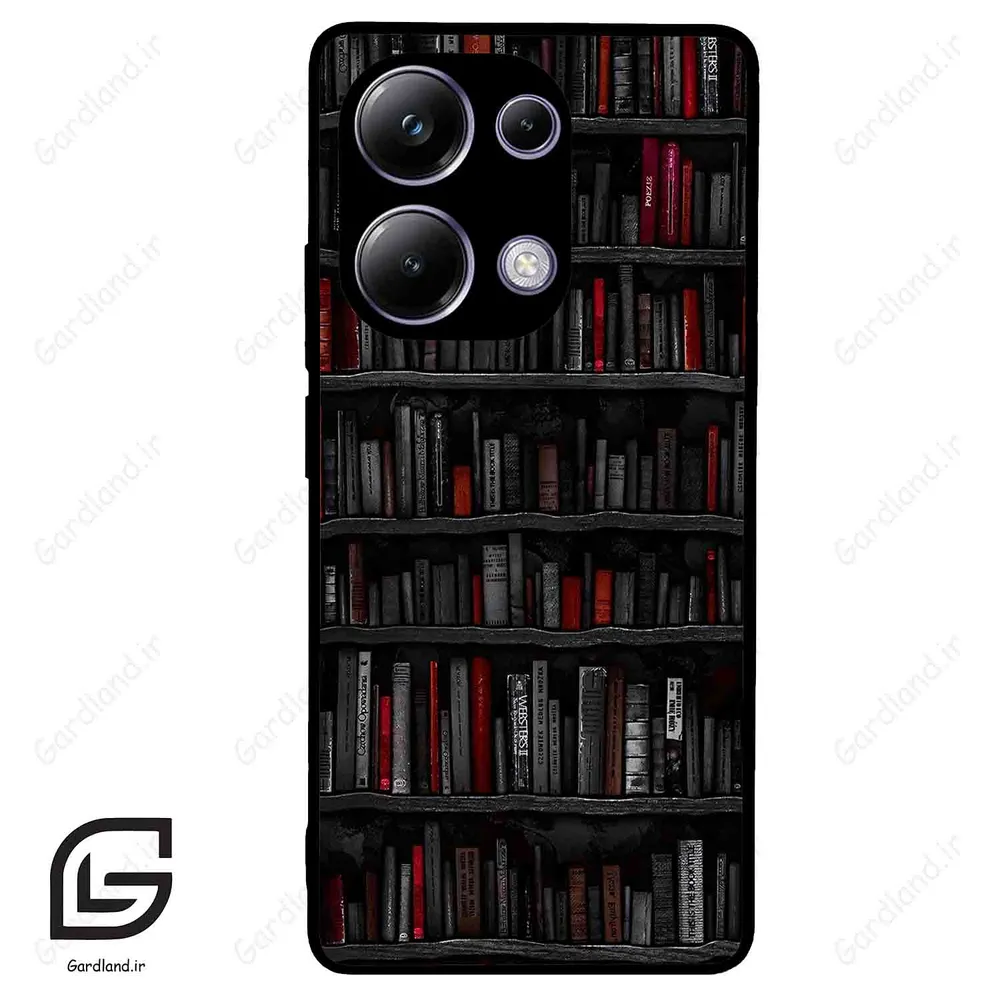 قاب گوشی شیائومی ردمی نوت 13 پرو (Redmi Note 13 Pro 4g ) طرح کتابخانه کد 2540