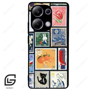 قاب گوشی شیائومی ردمی نوت 13 پرو (Redmi Note 13 Pro 4g ) طرح تمبر کد 2603