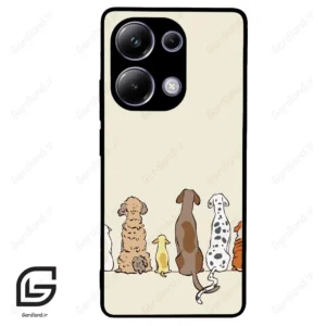 قاب گوشی شیائومی ردمی نوت 13 پرو (Redmi Note 13 Pro 4g ) طرح سگ کد 2630