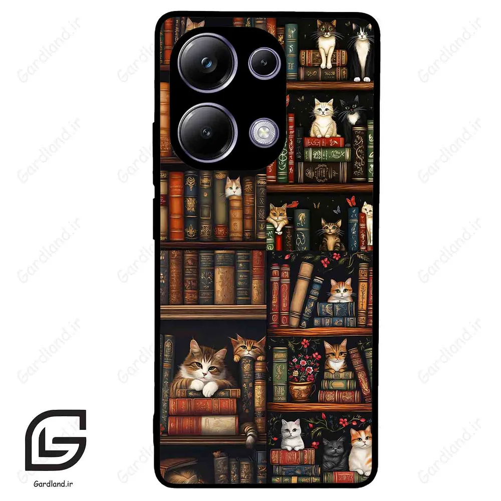 قاب گوشی شیائومی ردمی نوت 13 پرو (Redmi Note 13 Pro 4g ) طرح کتابخانه کد 2675