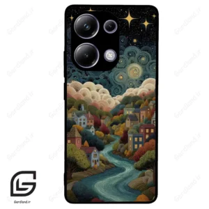 قاب گوشی شیائومی ردمی نوت 13 پرو (Redmi Note 13 Pro 4g ) طرح دهکده کد 2736
