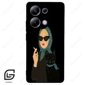 قاب گوشی شیائومی ردمی نوت 13 پرو (Redmi Note 13 Pro 4g ) طرح خانومی کد 2810
