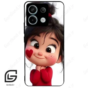 قاب گوشی شیائومی ردمی نوت 13 پرو (Redmi Note 13 Pro 5g ) طرح دخترانه کد 2026
