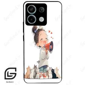 قاب گوشی شیائومی ردمی نوت 13 پرو (Redmi Note 13 Pro 5g ) طرح دخترانه کد 2027