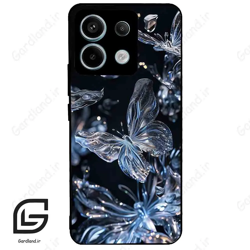 قاب گوشی شیائومی ردمی نوت 13 پرو (Redmi Note 13 Pro 5g ) طرح پروانه کد 2049