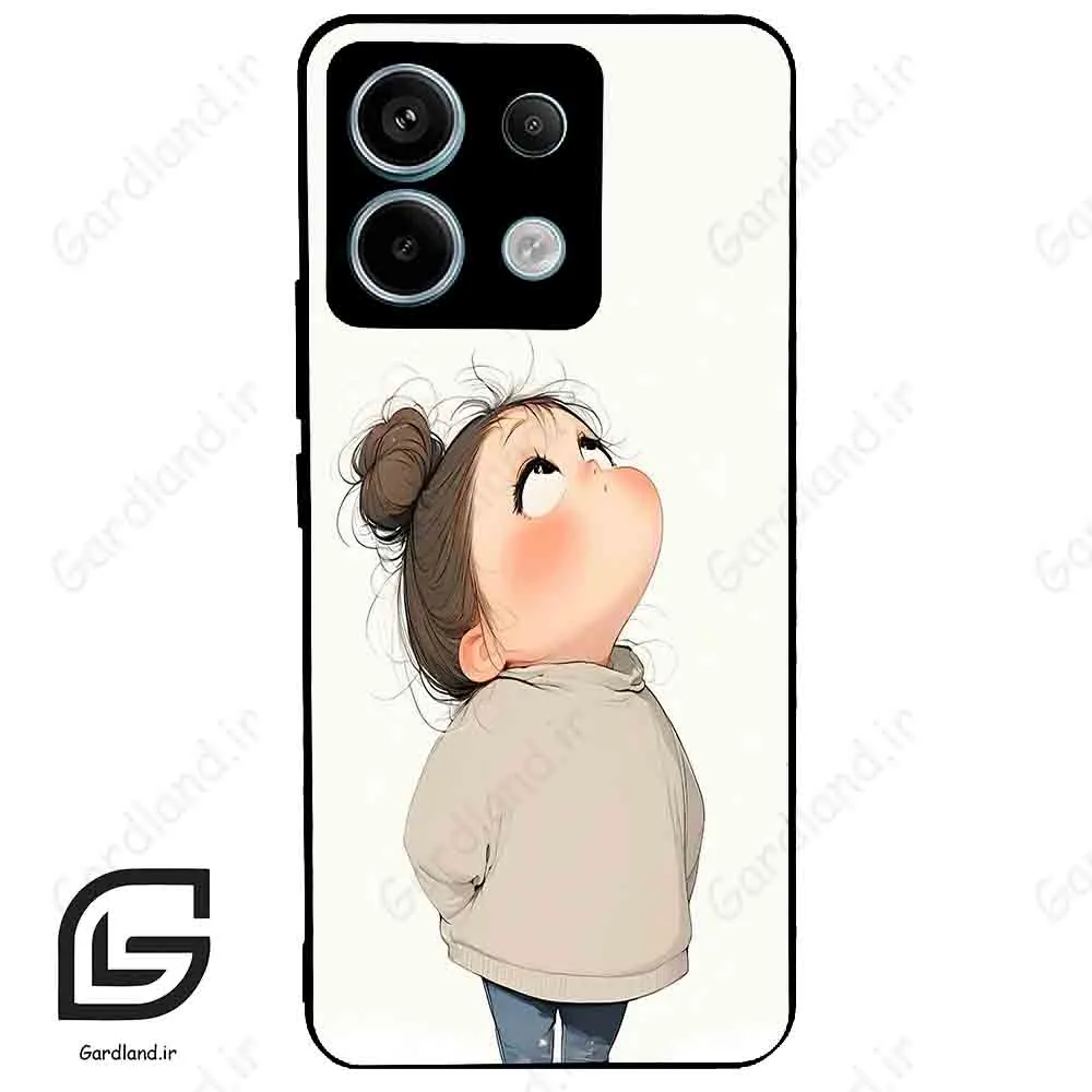 قاب گوشی شیائومی ردمی نوت 13 پرو (Redmi Note 13 Pro 5g ) طرح دختر کد 2057