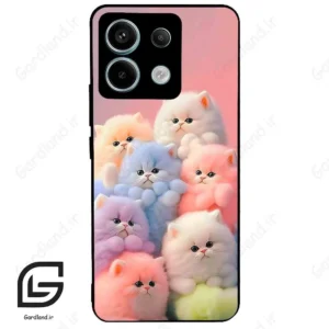 قاب گوشی شیائومی ردمی نوت 13 پرو (Redmi Note 13 Pro 5g ) طرح گربه کد 2073