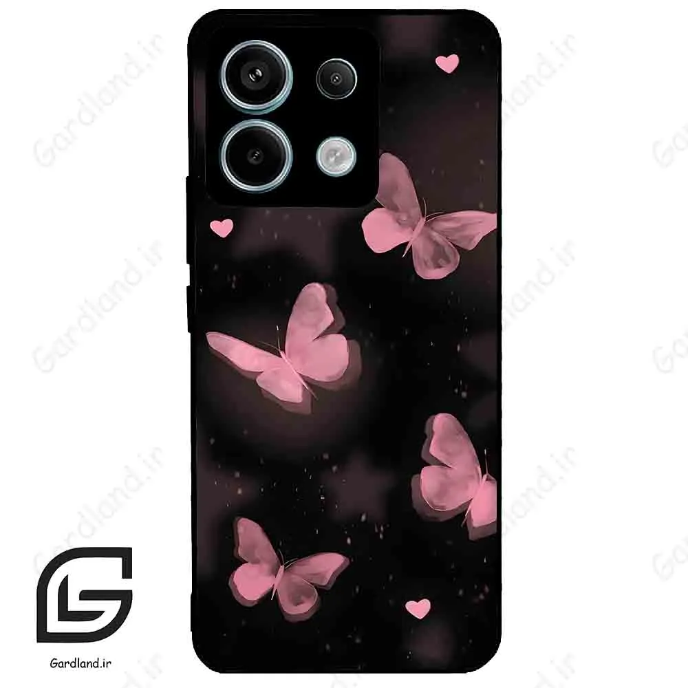 قاب گوشی شیائومی ردمی نوت 13 پرو (Redmi Note 13 Pro 5g ) طرح پروانه کد 2080