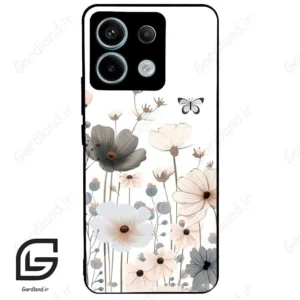 قاب گوشی شیائومی ردمی نوت 13 پرو (Redmi Note 13 Pro 5g ) طرح گل کد 2081