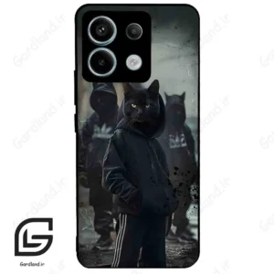 قاب گوشی شیائومی ردمی نوت 13 پرو (Redmi Note 13 Pro 5g ) طرح گربه کد 2091