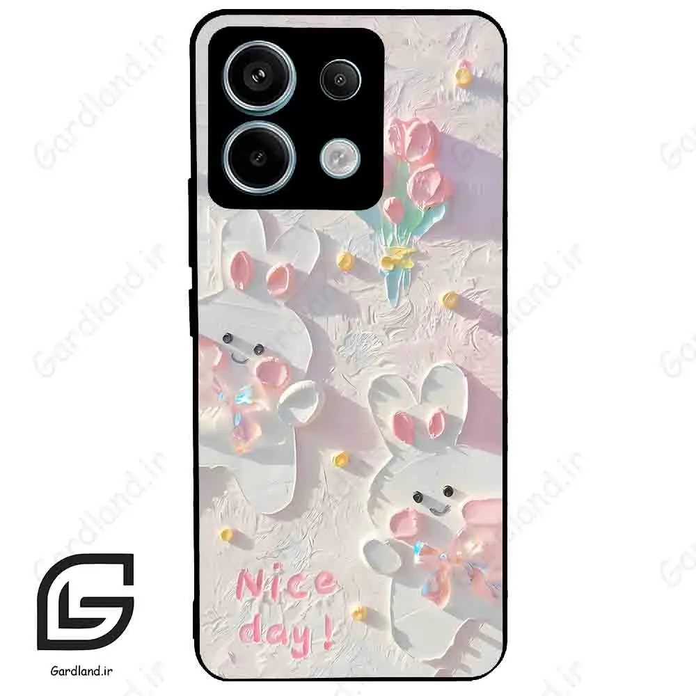 قاب گوشی شیائومی ردمی نوت 13 پرو (Redmi Note 13 Pro 5g ) طرح خرگوشی کد 2097