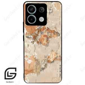 قاب گوشی شیائومی ردمی نوت 13 پرو (Redmi Note 13 Pro 5g ) طرح نقشه کد 2187