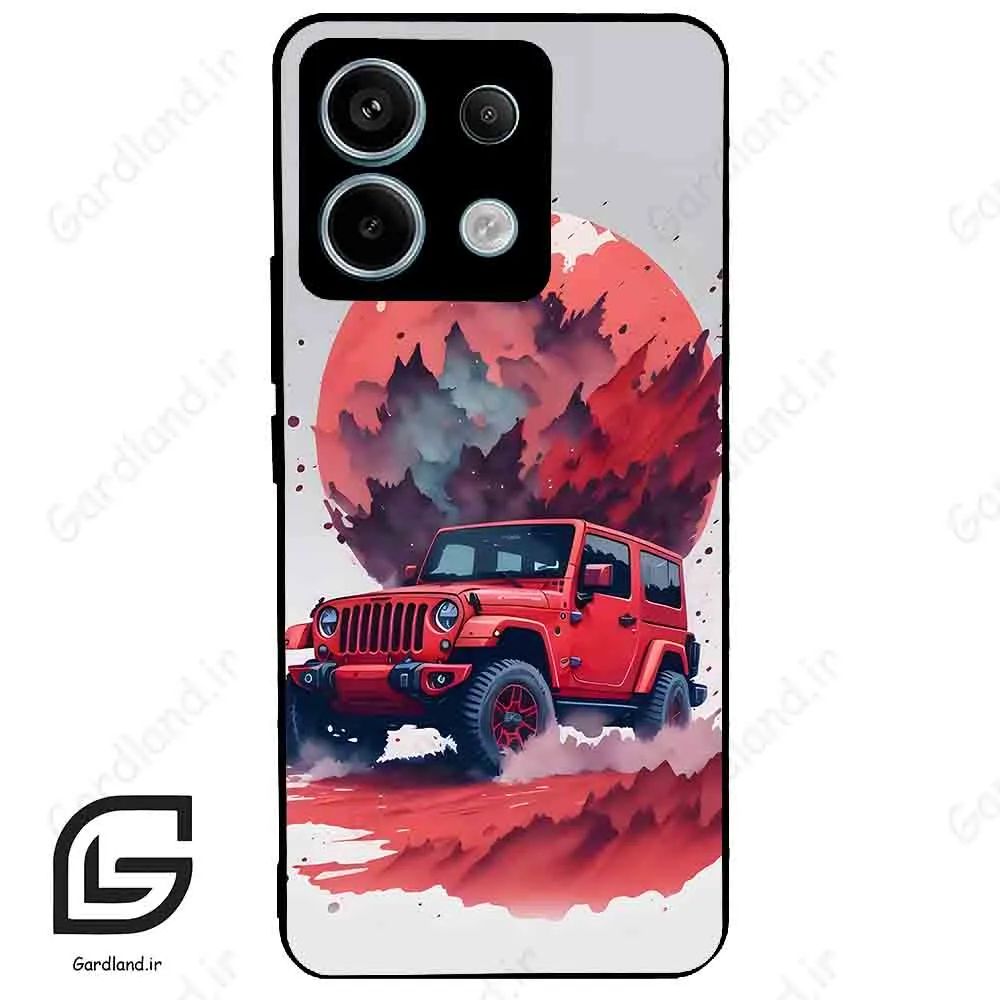 قاب گوشی شیائومی ردمی نوت 13 پرو (Redmi Note 13 Pro 5g ) طرح ماشین کد 2221