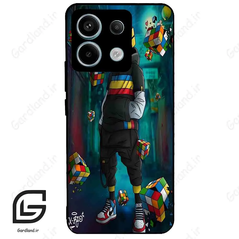 قاب گوشی شیائومی ردمی نوت 13 پرو (Redmi Note 13 Pro 5g ) طرح مکعب کد 2229