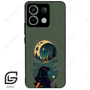 قاب گوشی شیائومی ردمی نوت 13 پرو (Redmi Note 13 Pro 5g ) طرح ماه کد 2267