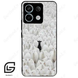 قاب گوشی شیائومی ردمی نوت 13 پرو (Redmi Note 13 Pro 5g ) طرح گوسفند کد 2296