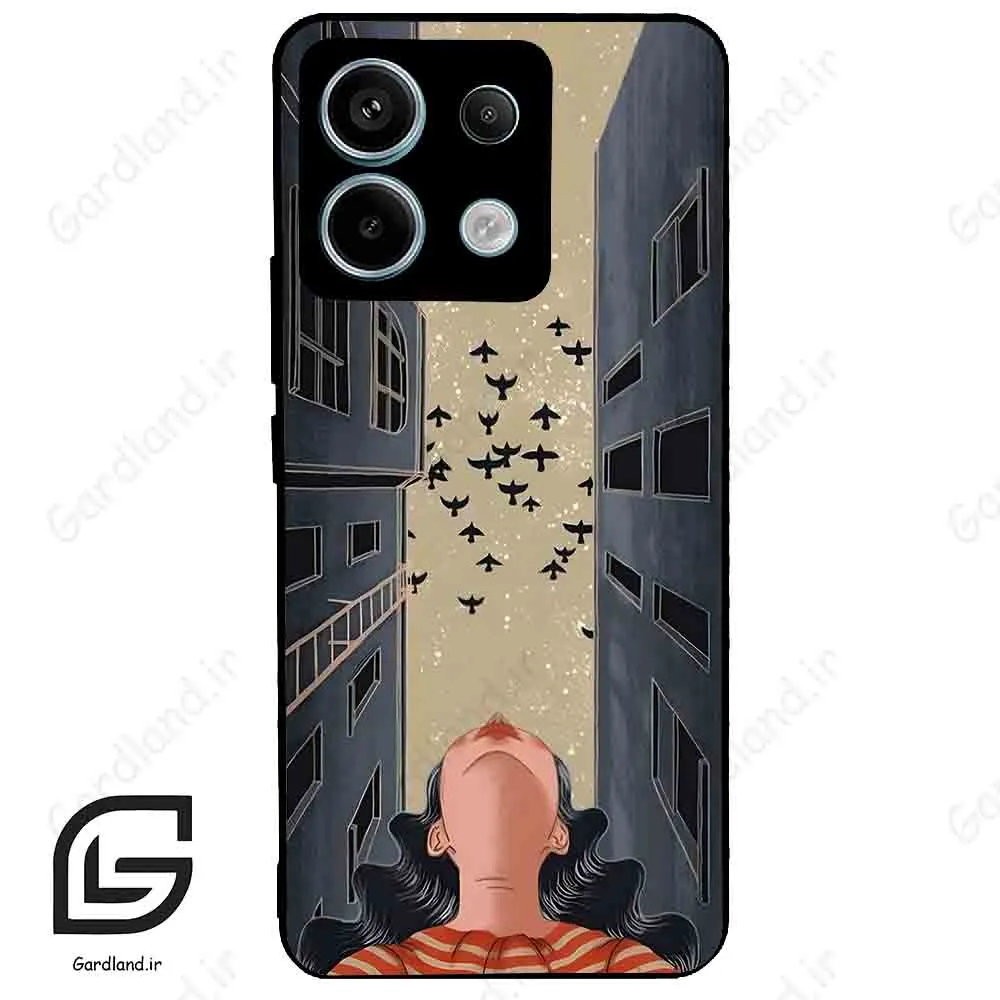 قاب گوشی شیائومی ردمی نوت 13 پرو (Redmi Note 13 Pro 5g ) طرح دختر کد 2311