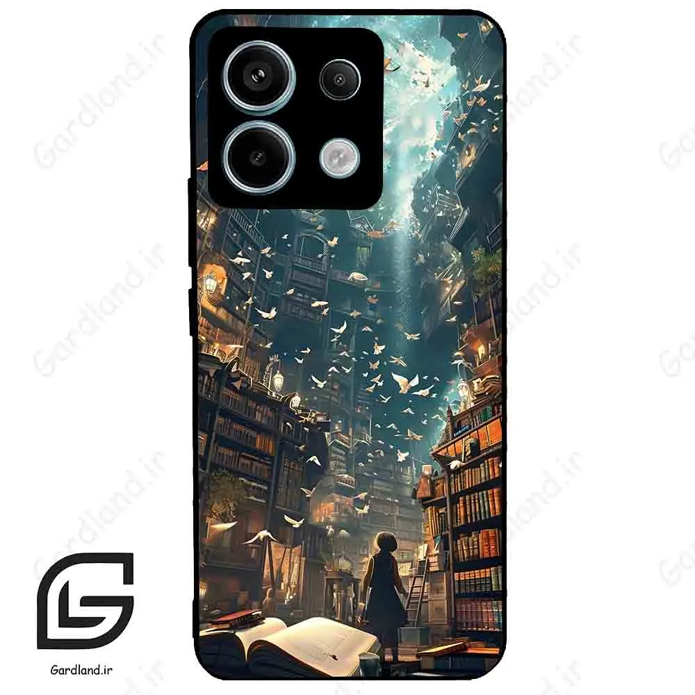 قاب گوشی شیائومی ردمی نوت 13 پرو (Redmi Note 13 Pro 5g ) طرح کتاب کد 2323