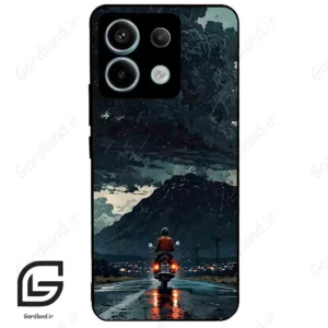 قاب گوشی شیائومی ردمی نوت 13 پرو (Redmi Note 13 Pro 5g ) طرح موتورسوار کد 2342
