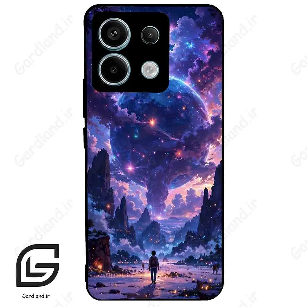 قاب گوشی شیائومی ردمی نوت 13 پرو (Redmi Note 13 Pro 5g ) طرح ماه کد 2343