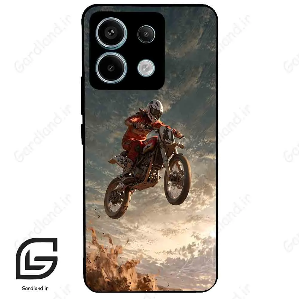 قاب گوشی شیائومی ردمی نوت 13 پرو (Redmi Note 13 Pro 5g ) طرح موتورسوار کد 2369