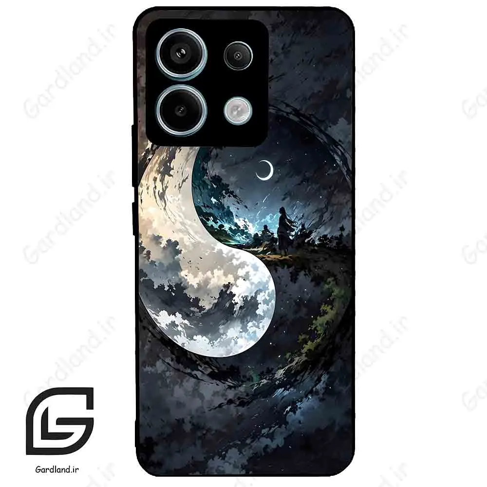 قاب گوشی شیائومی ردمی نوت 13 پرو (Redmi Note 13 Pro 5g ) طرح یین کد 2383