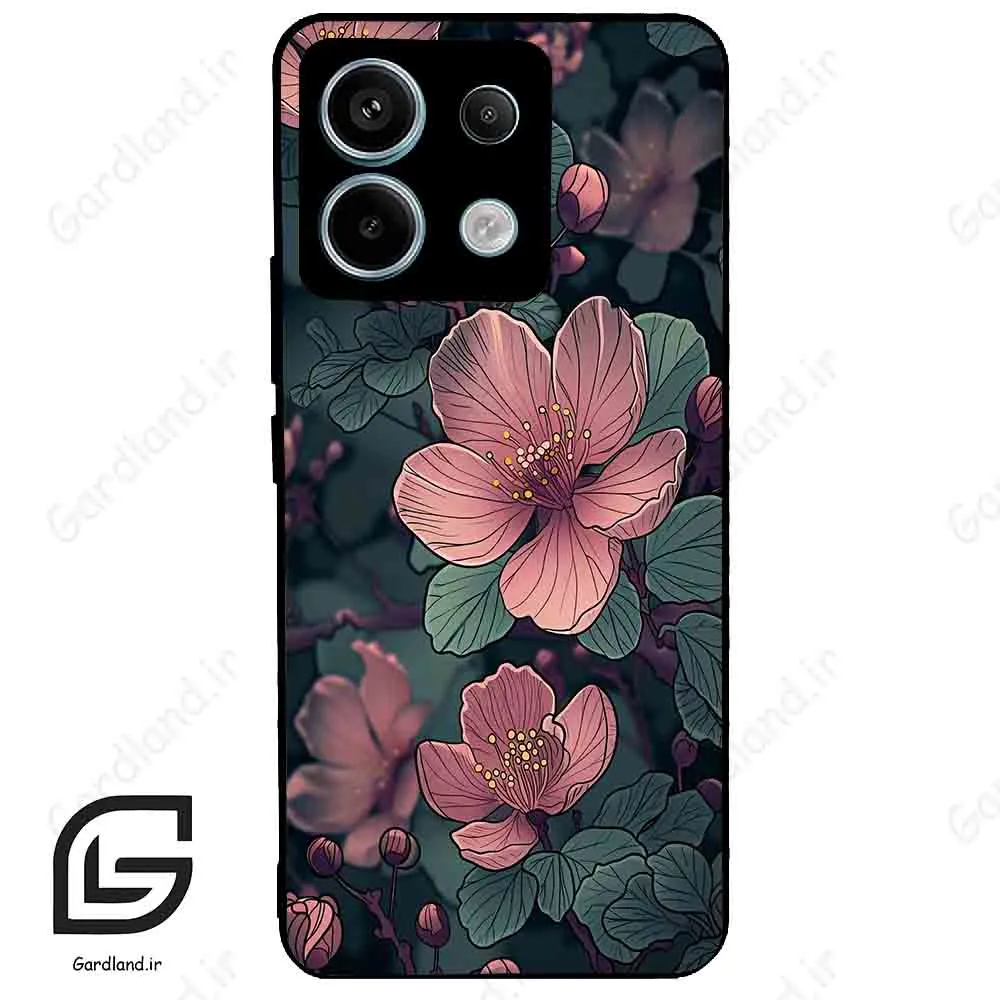 قاب گوشی شیائومی ردمی نوت 13 پرو (Redmi Note 13 Pro 5g ) طرح گل کد 2390